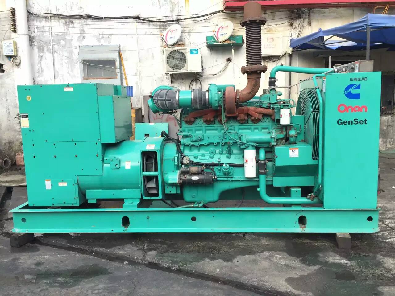 睢县租赁发电机-柴油发电机不正常冒烟的原因